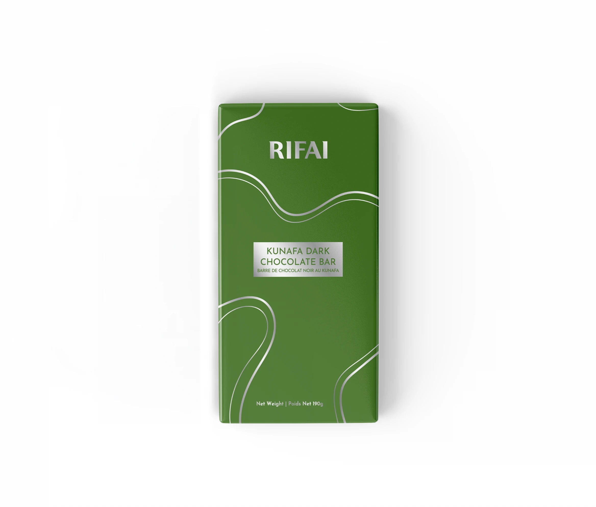 Dark Kunafa Chocolate Bar