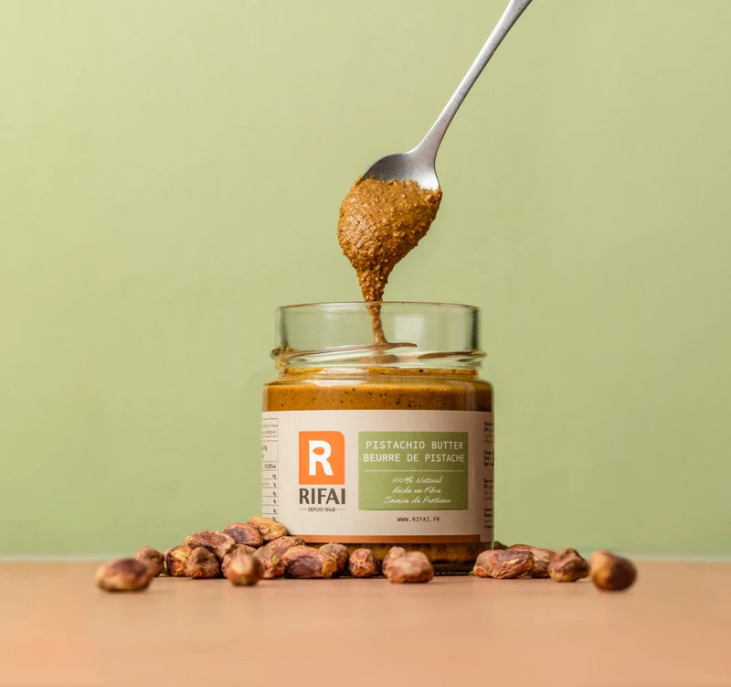 Pistachio Butter jar Rifai FR
