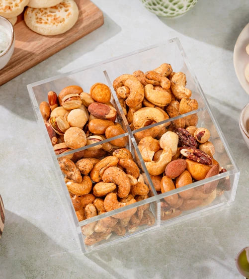 Gourmet Nut Medley – 4 x 100g Plexi Box Set Rifai EU